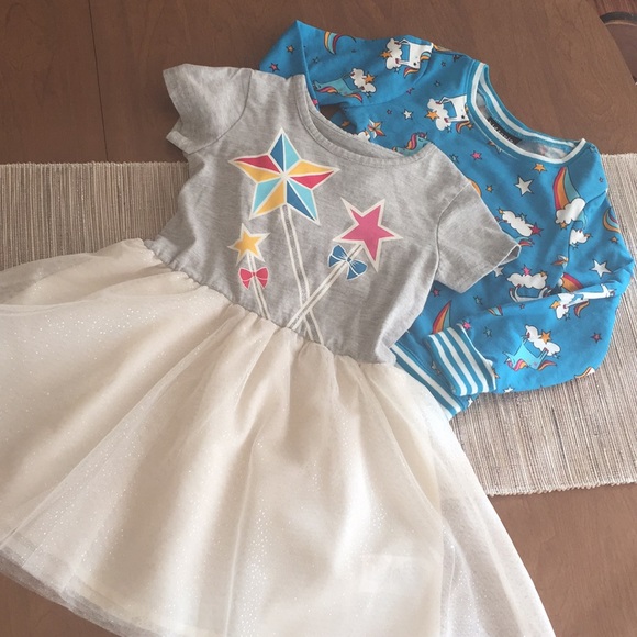 Kidtopia Other - Magical 2 Piece Tutu Dress Set
